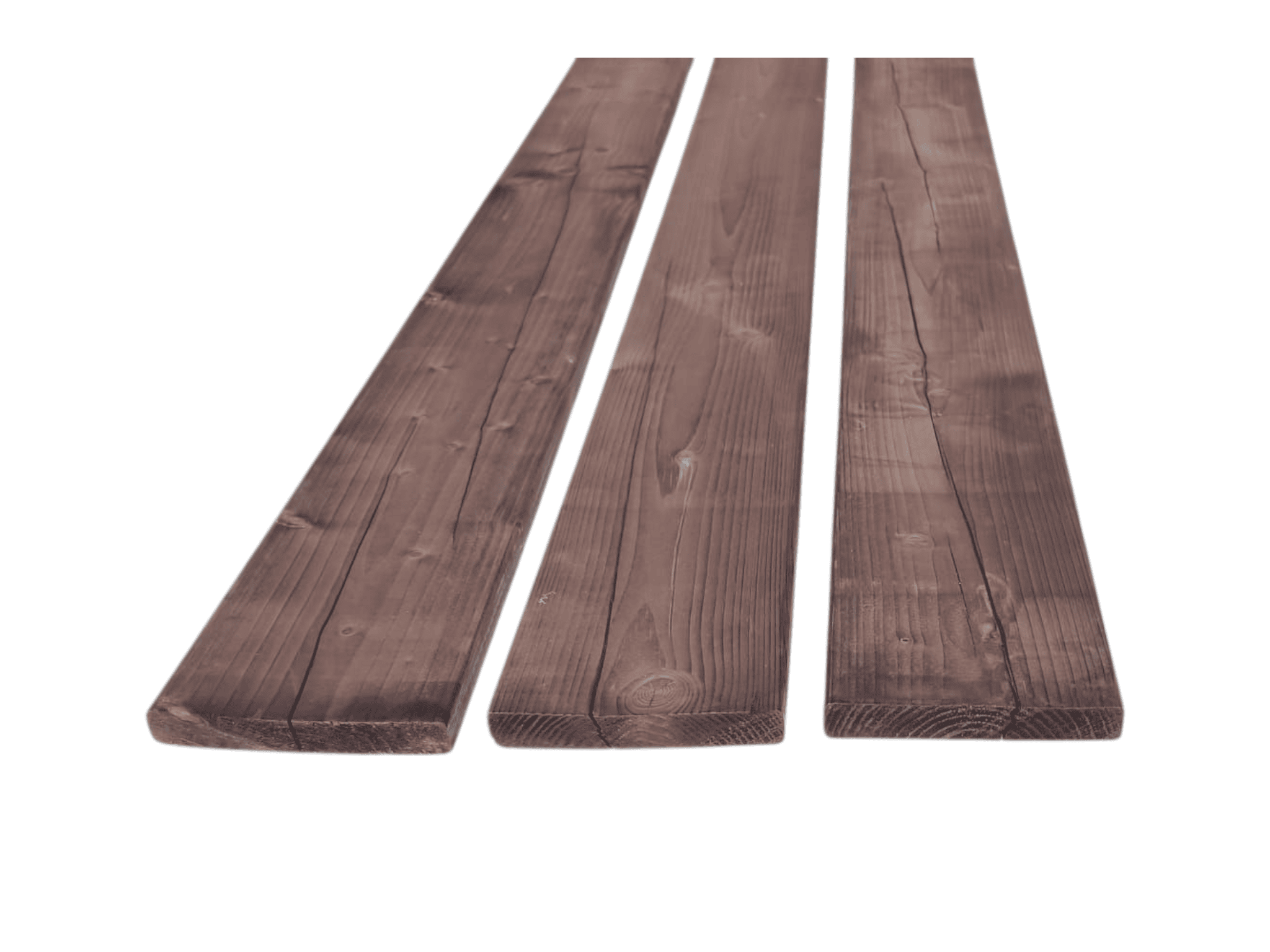 Hoblovaná prkna Smrk s tlakovou impregnací, kvalita C, vhodná pro venkovní i vnitřní použití.