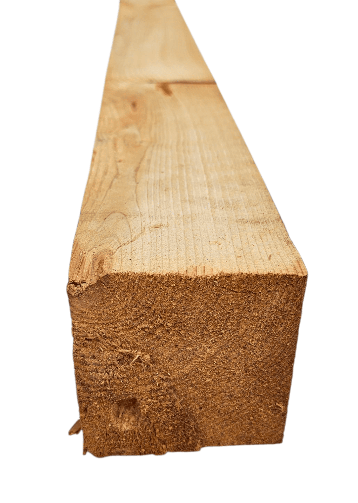 Tlakově impregnované terasové prkno z evropského modřínu, 27x142x4000 mm, vhodné pro venkovní terasy.